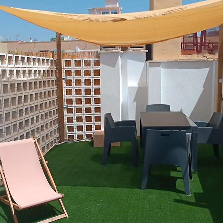 Estudio Centro Malaga Terraza Y Barbacoa מראה חיצוני תמונה