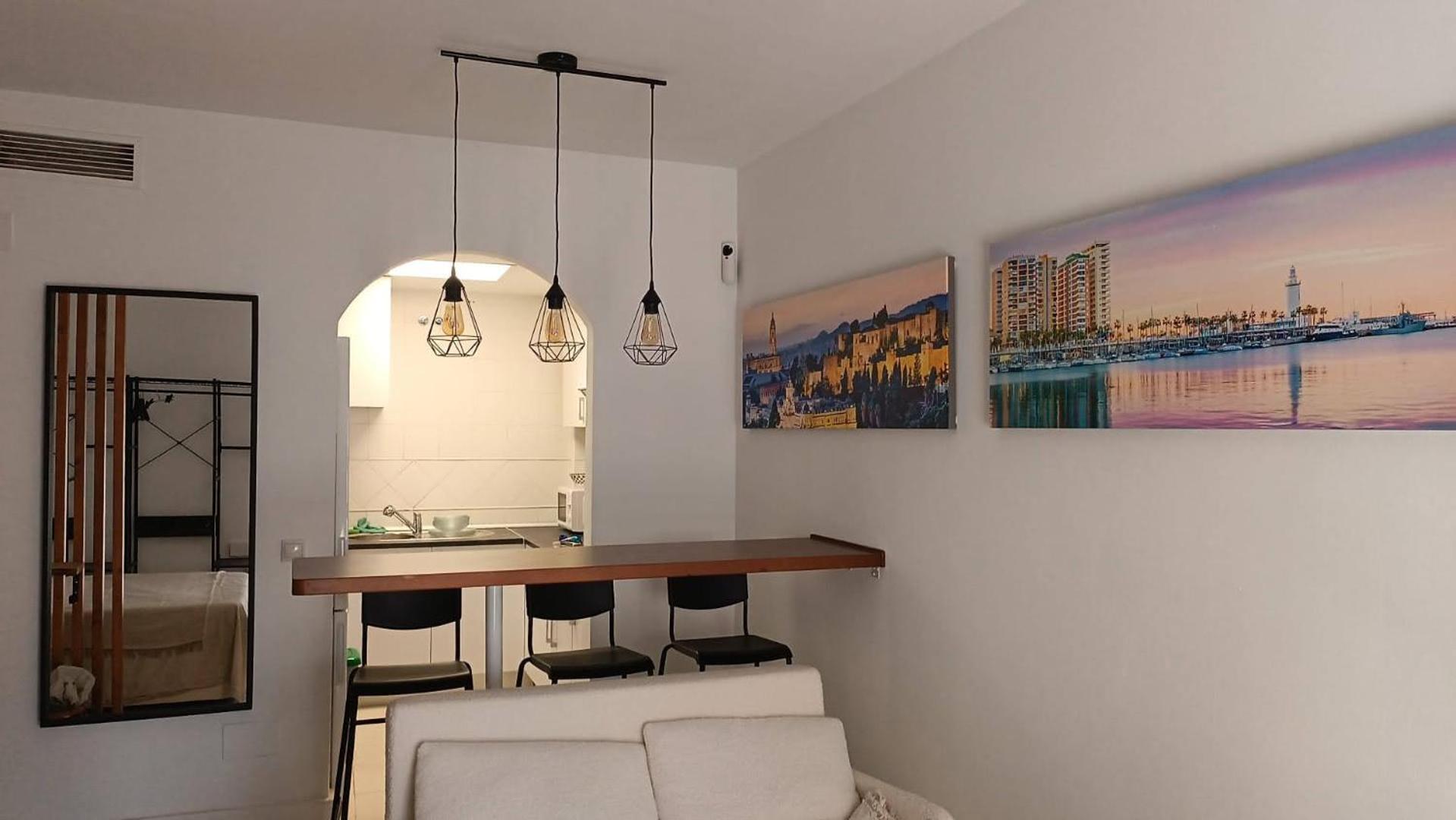 Estudio Centro Malaga Terraza Y Barbacoa מראה חיצוני תמונה
